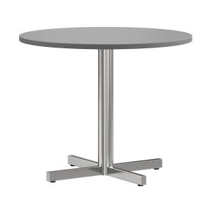 Supreme Chrome Round Meeting Table 900mm