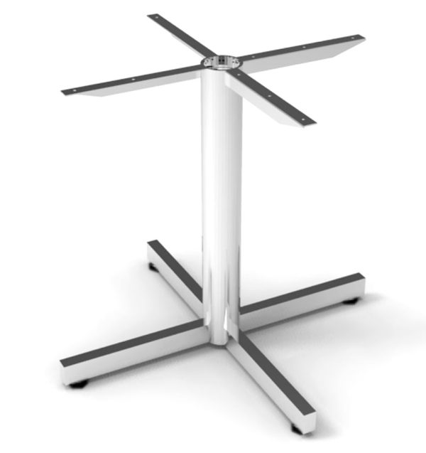 Supreme Chrome Round Meeting Table 900mm Supreme Chrome Round Meeting Table 900mm