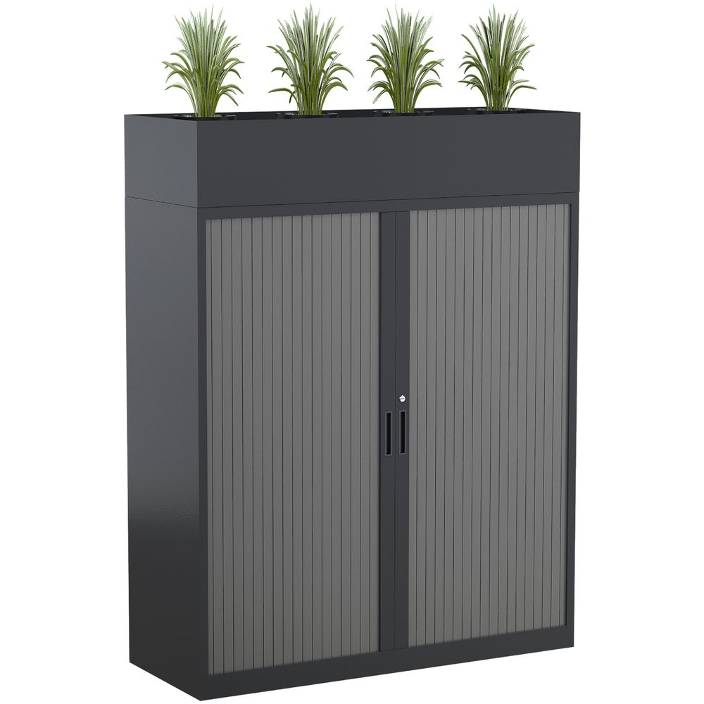Steelco Tambour Planter Box - 1200W