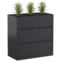 Steelco Tambour Planter box - 900W