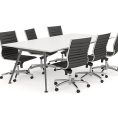 Team Black Boardroom Table 3000x1500 - Many Sizes