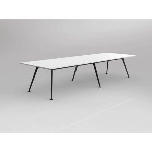 Team Black Boardroom Table 3000x1500 - Many Sizes