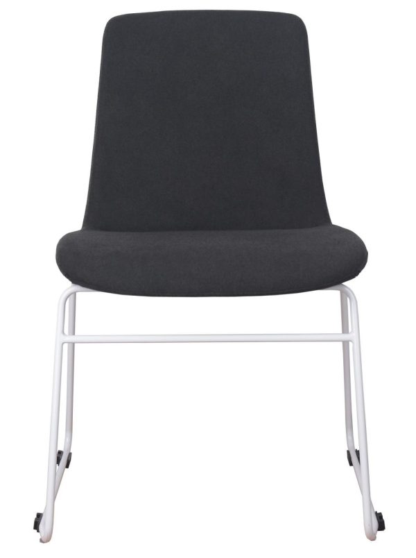 Tempo Visitor Chair - White Frame