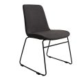 Tempo Visitor Chair - Black Frame