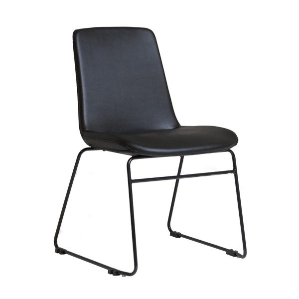 Tempo Visitor Chair - Black PU