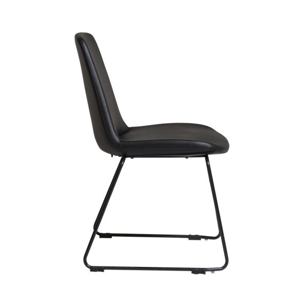 Tempo Visitor Chair - Black PU