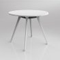 Team Black Round Meeting Table 900 - Many Sizes