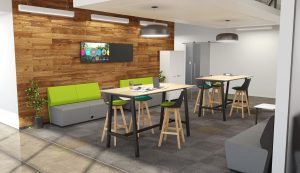 Trestle High Bar Table 3600x900