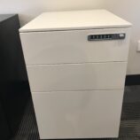 Steelco Trimline Metal Mobile Pedestal With Digital Lock - 3 Colours