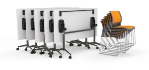 Uni Flip Mobile Meeting Table 1500