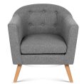 Amoda Tub Chair Upgraded - Grey 