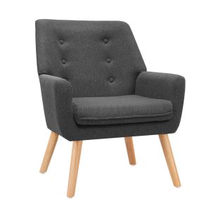 Armax 4 Tub Chair - Charcoal