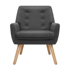 Armax 4 Tub Chair - Charcoal
