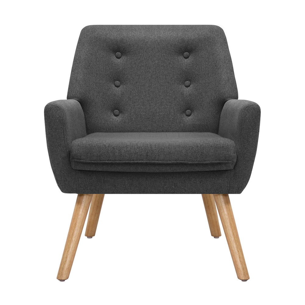 Armax 4 Tub Chair - Charcoal