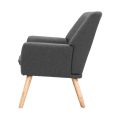 Armax 4 Tub Chair - Charcoal