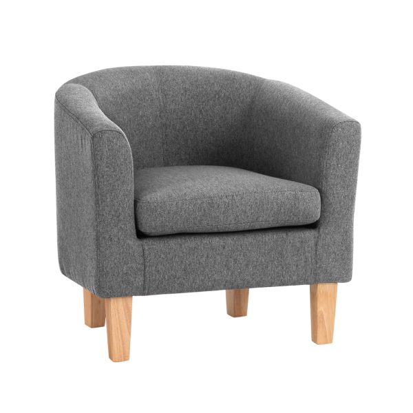 Abby Tub Chair - Grey Abby Tub Chair - Grey