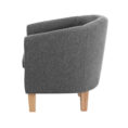 Abby Tub Chair - Grey