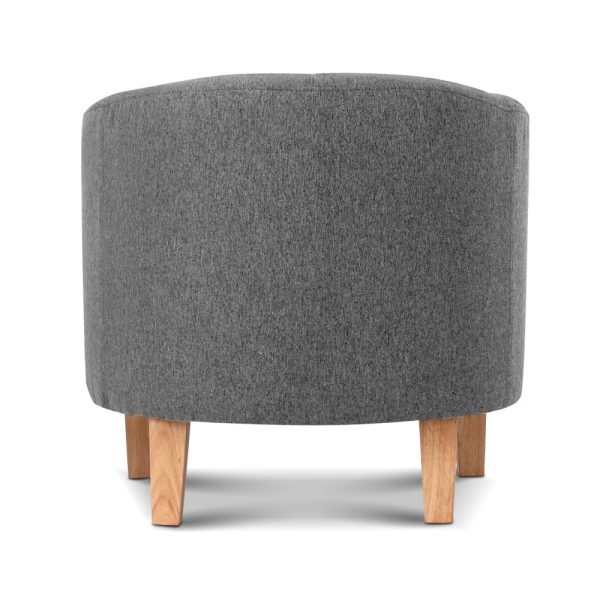 Abby Tub Chair - Grey Abby Tub Chair - Grey