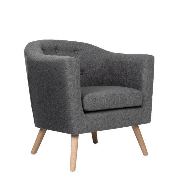 Amoda Tub Chair Upgraded - Grey 