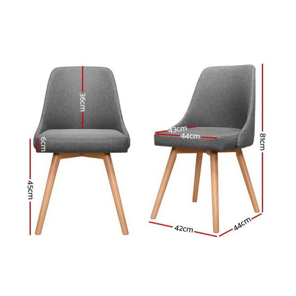 Kalmar Client or Visitor Chair x 2 - Grey Kalmar Client or Visitor Chair x 2 - Grey