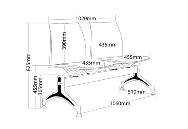 Vinn Beam Upholstered 3 Seating Vinn Beam Upholstered 3 Seating