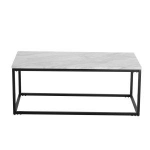Rectangular Coffee Table - Marble Laminate 