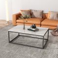 Rectangular Coffee Table - Marble Laminate 