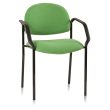 Vera Upholstered Visitor Chair - Round Back