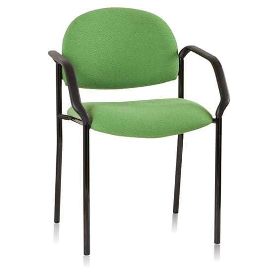 Vera Upholstered Visitor Chair - Round Back Vera Upholstered Visitor Chair - Round Back