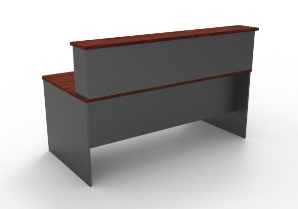 Straight Front Reception Desk Plus Hob