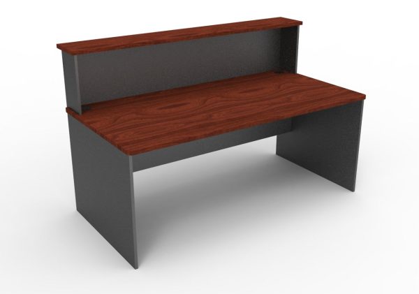 Straight Front Reception Desk Plus Hob