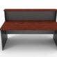 Reception Desk With Hob Redwood 1500 - More Colours