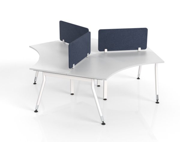 Hush Desk Mounted Acoustic Panel - 1800W Hush Desk Mounted Acoustic Panel - 1800W