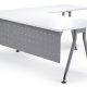 Vee L-Shaped Corner Workstation 1500 - Check Stock