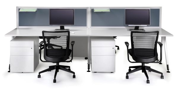 Vee Back to Back Desks 1500 - More Sizes Vee Back to Back Desks 1500 - More Sizes
