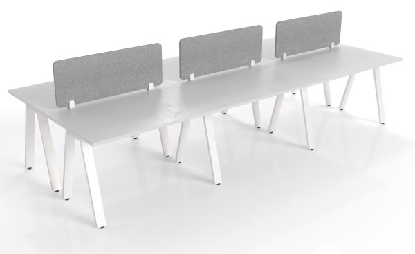 Vee Contract Single Desk 1500 - Many Sizes