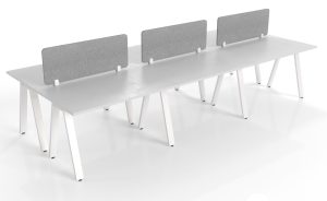 Vee Contract Double Desk 1800 - Many Sizes