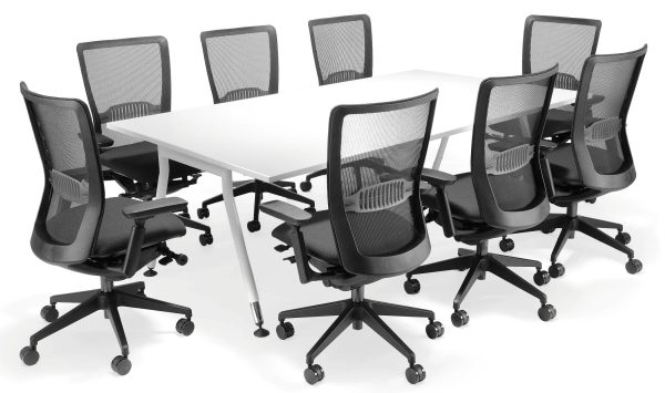 Vector Boardroom Table 2400 x 1200 - Many Sizes 