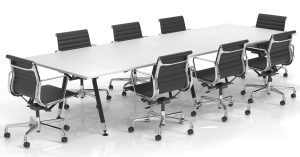 Vector Boardroom Table 3600 x 1200 - Many Sizes