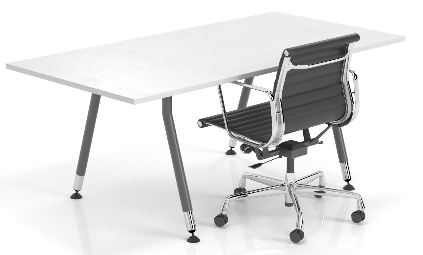 Vee Single Desk 1800 - Many Sizes