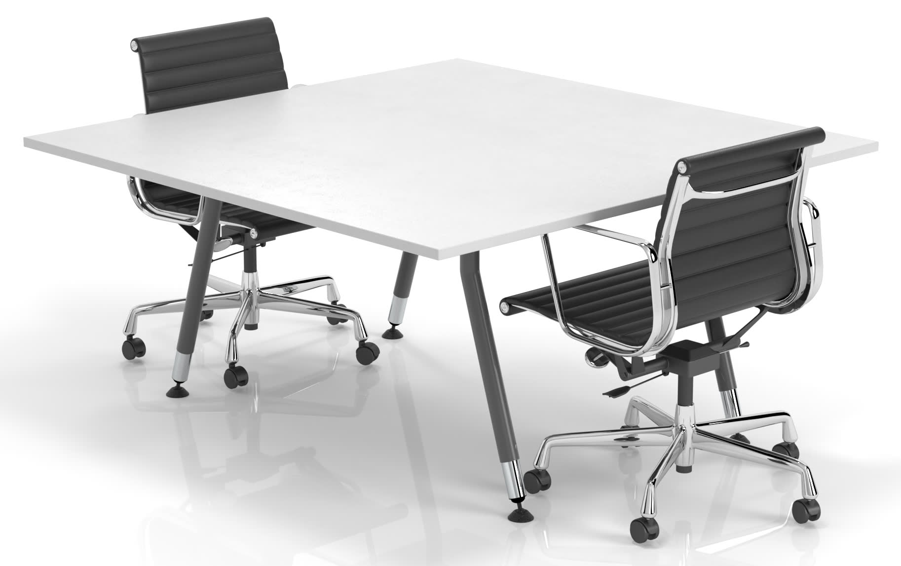 Vee Double Desks 1500 - More Sizes