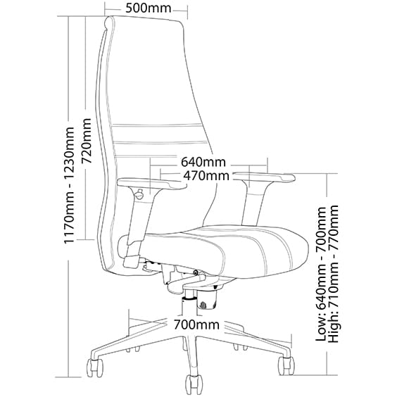 Venti Executive Chair - 2 Options Venti Executive Chair - 2 Options