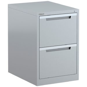 Steelco Vertical Filing Cabinet 2 Drawers - 5 Colours
