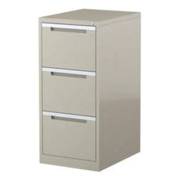 Steelco Vertical Filing Cabinet 3 Drawers - 5 Colours