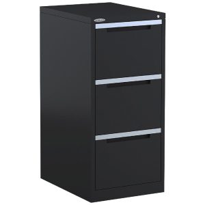 Steelco Vertical Filing Cabinet 3 Drawers - 5 Colours