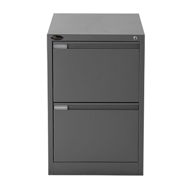 Mercury Vertical Metal Filing Cabinet 2 Drawer 
