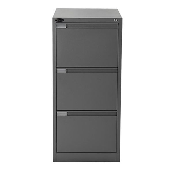 Mercury Vertical Metal Filing Cabinet 2 Drawer 