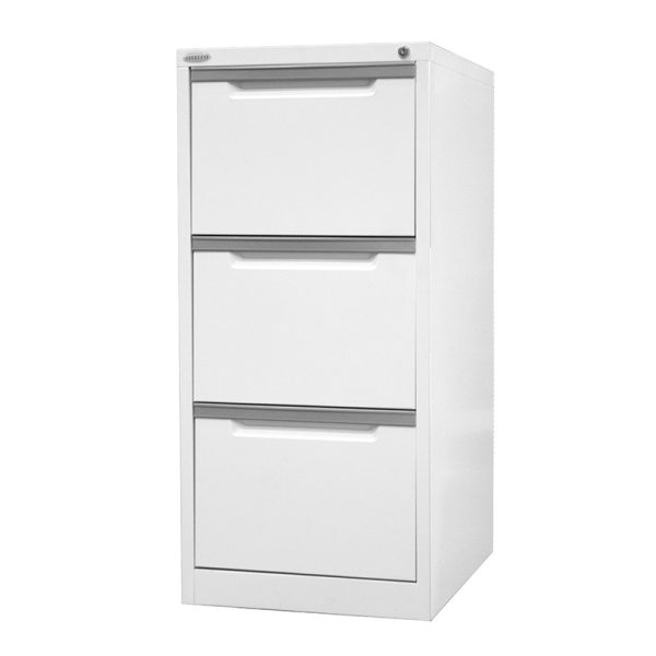 Steelco Wider Filing Cabinet 3 Drawers - White Only