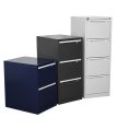 Steelco Vertical Filing Cabinet 4 Drawers - 5 Colours