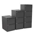 Mercury Vertical Metal Filing Cabinet 3 Drawer